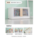 Stackable Storage Box Household Foldable Storage Cabinet Clothes Sorting Box Plastic Wardrobe Toy