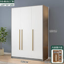 Solid Wood Wardrobe Bedroom Modern Simple Large Capacity Nordic Wardrobe Clothes Storage Cabinet