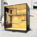 Super Large Cat Villa Cage Luxury Cat House With 3C Glass Door