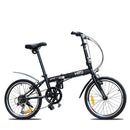 Hito X6 Foldable Bicycle Shimano 7 Speed 20/22 Inch Aluminum Alloy Frame Folding Bike Adult Students