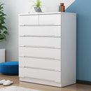 ⭐ Goods In Stock ⭐ Nordic Style Drawer Cabinet Simple Modern Bedroom Storage Drawer Cabinet Solid