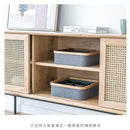 Household Coffee Table Tv Cabinet Combination Nordic Solid Wood Small Household Type Simple Rattan