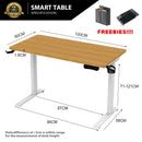 OROR Electric Height Adjustable Table With 4 Memory Height Standing Desk Study Table