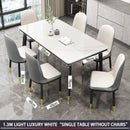 Dining Table Marble Slate Dining Table Household Small Apartment Dining Table And Chair Combination