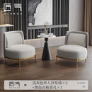 JUZHUXUAN Craftsmanship, light luxury, thousand bird lattice fabric sofa, hotel living room,