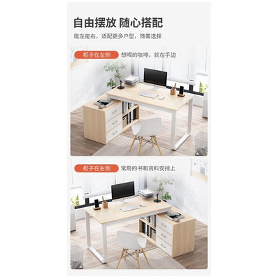 Office Desk Computer Table Simple Nordic Home Study Desk With Drawer