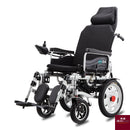 Electric wheelchair folding portable for the elderly, the elderly and the disabled damping