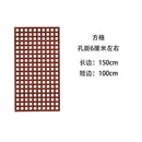 Wooden Fence Anti-corrosion Garden Fence Lattice Wall Decoration Yard Fence Climbing Rattan Trellis