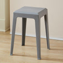 【Buy 3 Get 1 Free】Plastic Stackable Stool Household Thickened Dining Stool Simple Square Stool