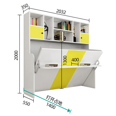 Ikea Invisible Bed Wardrobe All-in-one Folding Sofa Bed Invisible Bed Accessories with Desk Pull Bed