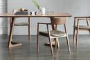 Syezyo Nordic Solid Wood Dining Simple Presidential Leisure Restaurant Negotiation Desk Hiroshima