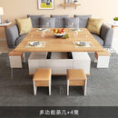 CONSIDER Dining Table With Storage Compartment Coffee Table With Lift Top Dual-purpose Folding Table