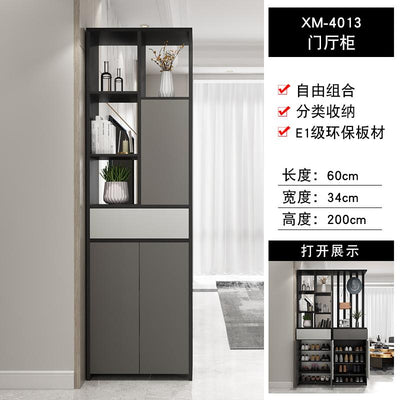 Simple Modern Foyer Xuanguan Living Partition Into The Door Shoe Nordic Screen Entry Room Cabinet