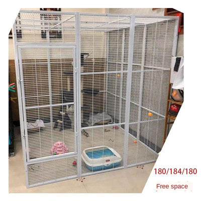 Cat Super Large Free Space Luxury Dog Villa Pigeon Breeding Cage Stitching Pet Fence