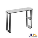 JUZHUXUAN marble Nordic slate bar table home simple modern light luxury living room against the wall