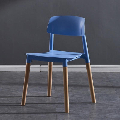 【BUY 3 GET 1 FREE】Nordic Plastic Chair | PP Material Dining Chair | Plastic Stool | Backrest