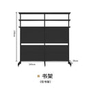 【Free Shipping】Girl Desk Bookshelf Combination Hole Board Shelf Double Bedroom Computer Bookcase