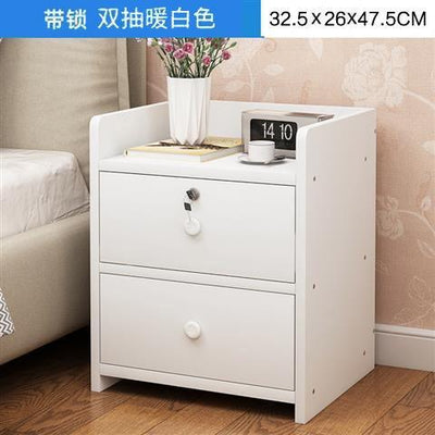 Bedside Cabinets with Drawers Furniture Wood Bedside Table Multiple Styles Bedside Table