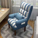 Chair Omlin Office Lazy Sofa Computer Chair Japanese Folding Reclining Chair Single Cloth Sofa 【In