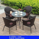 Furniture Outdoor Tables And Set Chairs Three Leisure Pieces Garden Rattan Balcony Table Chair