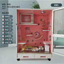 Hamster Cage Chinchilla Cabinet Totoro Cage Solid Wood Ecological Board Pet Cabinet Villa Chinchilla