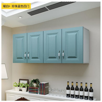 2020 Simple Balcony Solid Wood Hanging Cabinet Kitchen Wall Cabinet Wall Cabinet Wall Cabinet Wall