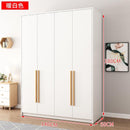 Modern Minimalist Wardrobe Wooden Wardrobe Home Bedroom Sliding Door Cabinet With Top Cabinet 2/3/4