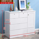 European-style Solid Wood Modern Light Luxury Bedroom Chest of Drawers Simple White Living Room