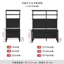 【Free Shipping】Girl Desk Bookshelf Combination Hole Board Shelf Double Bedroom Computer Bookcase