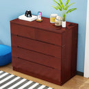 ⭐ Goods In Stock ⭐ Nordic Style Drawer Cabinet Simple Modern Bedroom Storage Drawer Cabinet Solid