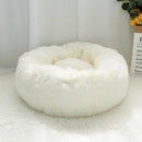 Byto Dog Bed Cat Bed Round Kennel House Long Plush Pets Beds For Medium Large Dogs Cats