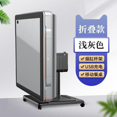 Folding mahjong table dual-purpose heating electric automatic table aluminum-plastic mahjong machine