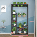 Indoor Screen Partition Living Room Xuanguan Green Flower Pot Rack Iron Floor-to-ceiling Multi-layer