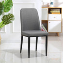 APOLLO Nordic Dining Chair Modern Backrest Home Study Chair Comfortable Leisure Chair Simple Desk