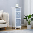 Seamless Solid Wood Storage Bedroom Simple Bedside Table Ultra Narrow-band Door Chest of Drawers