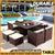 Outdoor Table And Chair Combination Courtyard Balcony Table And Chair Table Coffee Table Simple