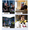 【Built-in battery】Mini Projector YG230 Projector Household HD 1080P Portable Mini LED Home DVD