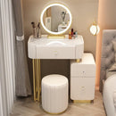 YICHANG Dressing Table With Password Intelligent Fingerprint Lock Cabinet Rock Plate Solid Wood