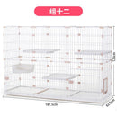 Boussac Assembly Chuangyi Free Cat Cage Plus Large Space Pet Shop Multi Cat Splicing Combination Pet