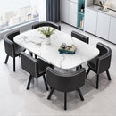 Dining Table And Chair Office Negotiation Table And Chair Small Apartment Combination Dining Table