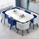 Dining Table And Chair Office Negotiation Table And Chair Small Apartment Combination Dining Table