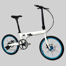 KOSDA KSD-3 Foldable Bicycle Folding Bike 20 Inch 8 Speed Aluminum Alloy Bicycle Portable