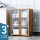 ARPER Kitchen Rack Floor Household Multi-layer Storage Cabinet Multifunctional Kitchen Cabinet