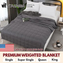 PINA Premium Gravity Weighted Blanket Cooling Blanket Gravity Sleep Blanket Thick Comfy Blanket