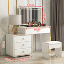 SENBIJU Internet Dresser Bedroom Modern Simple Celebrity Ins Style Makeup Table Small Apartment