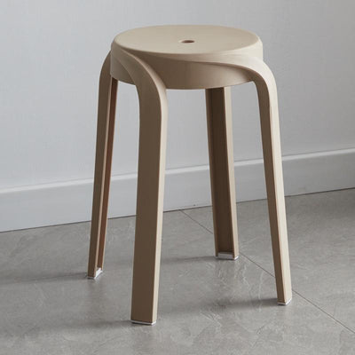 【Buy 3 Free 1】Nordic Dining Stool living room Small Stool Simple Plastic Stool Round Shape Stool