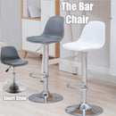 Bar Chair Bar Stool Rotary High Back Adjustable Height Fashionable Pu Cushion Dining Chair