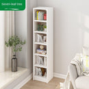 Floor Wall Bookshelf White Economical Sofa Modern Simple Narrow Corner Slit Shelf Small Bookcase