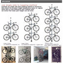 X-RIDER Bicycle Stand 4M Bicycle Rack Home Bike Stand Bicycle Accessories Bike Wall Bracket Bike