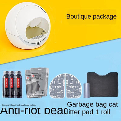 Electric Petree Intelligent Induction Automatic Cleaning Litter Basin Cat Toilet Shovel Deodorant